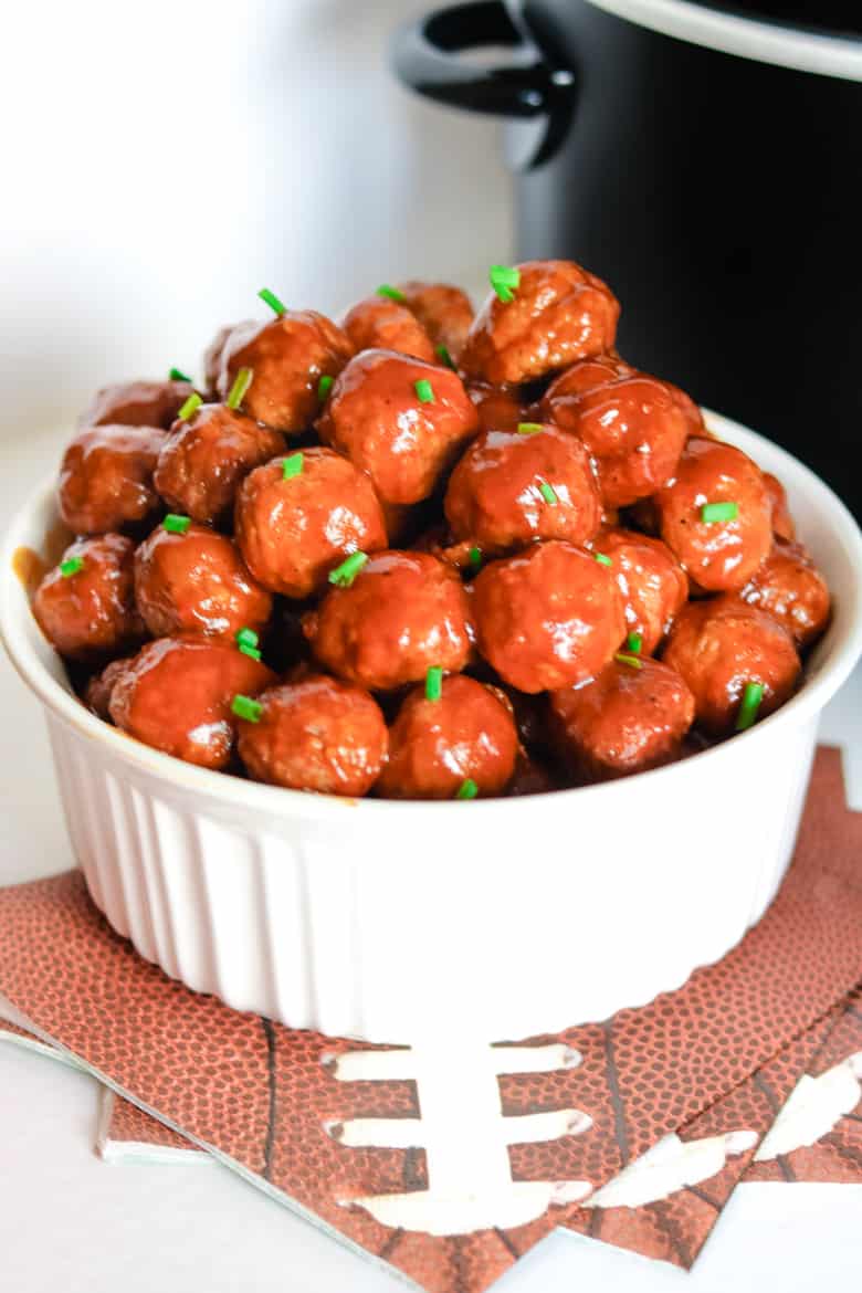 Slow Cooker Meatball Pineapple Smokies Recipe - Dinner, then Dessert