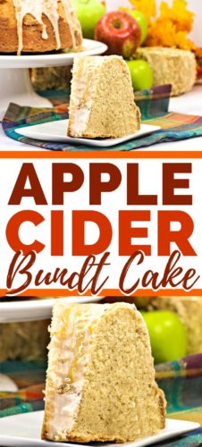 Apple Cider Bundt Cake Recipe