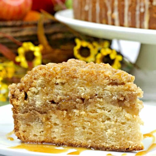 Caramel Apple Crumb Cake Recipe