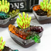 Halloween Pudding Cups