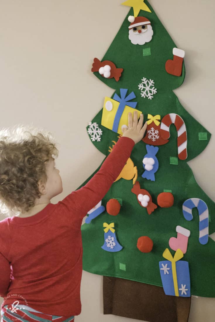 Felt Christmas Tree for Toddlers