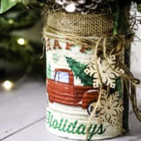 Rustic Farmhouse Christmas Craft