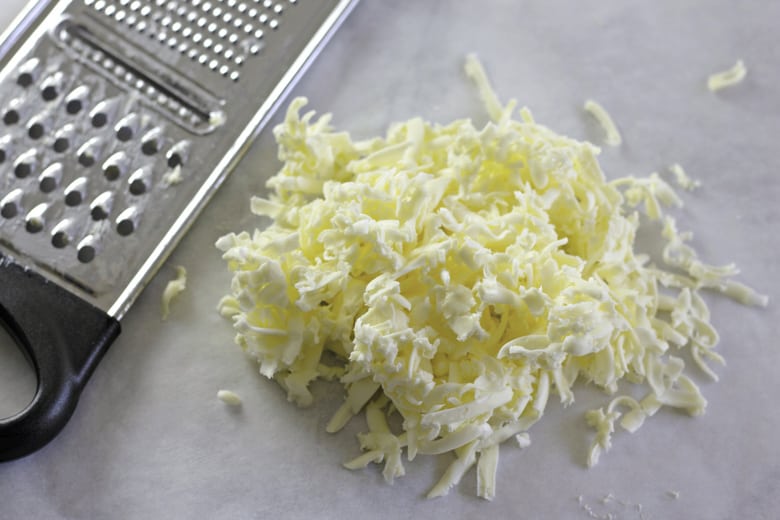 grate butter for buttermilk biscuits