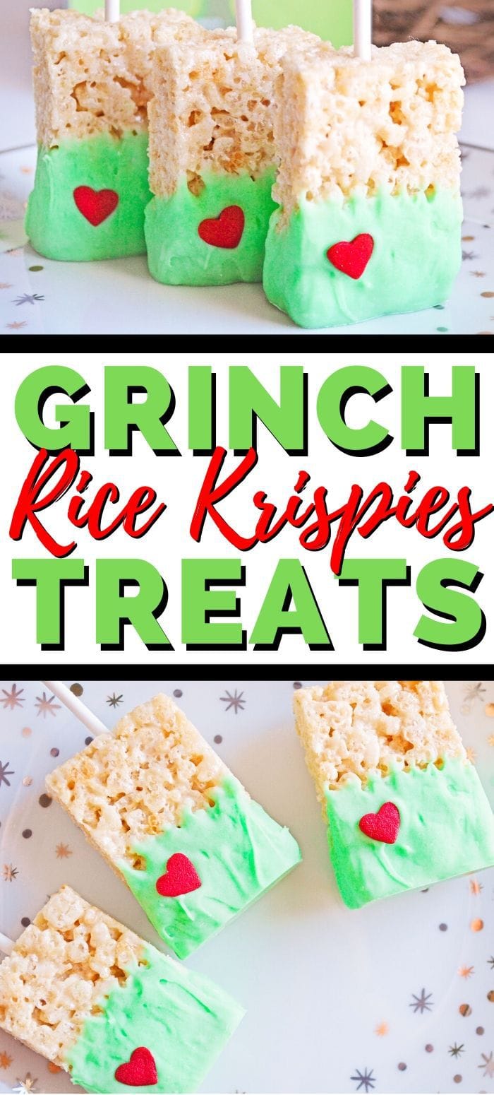 Grinch Rice Krispies Treats