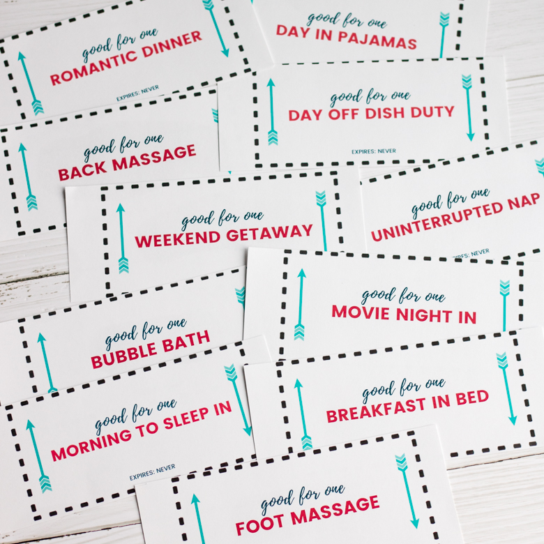 Coupon Book Template Free from crayonsandcravings.com