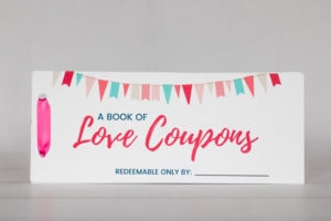 Love Coupons for Valentine’s Day