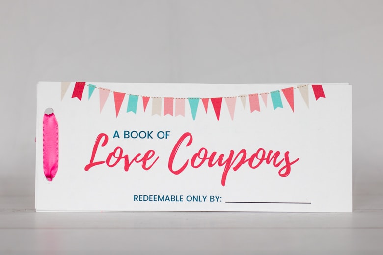A Book of Love Coupons