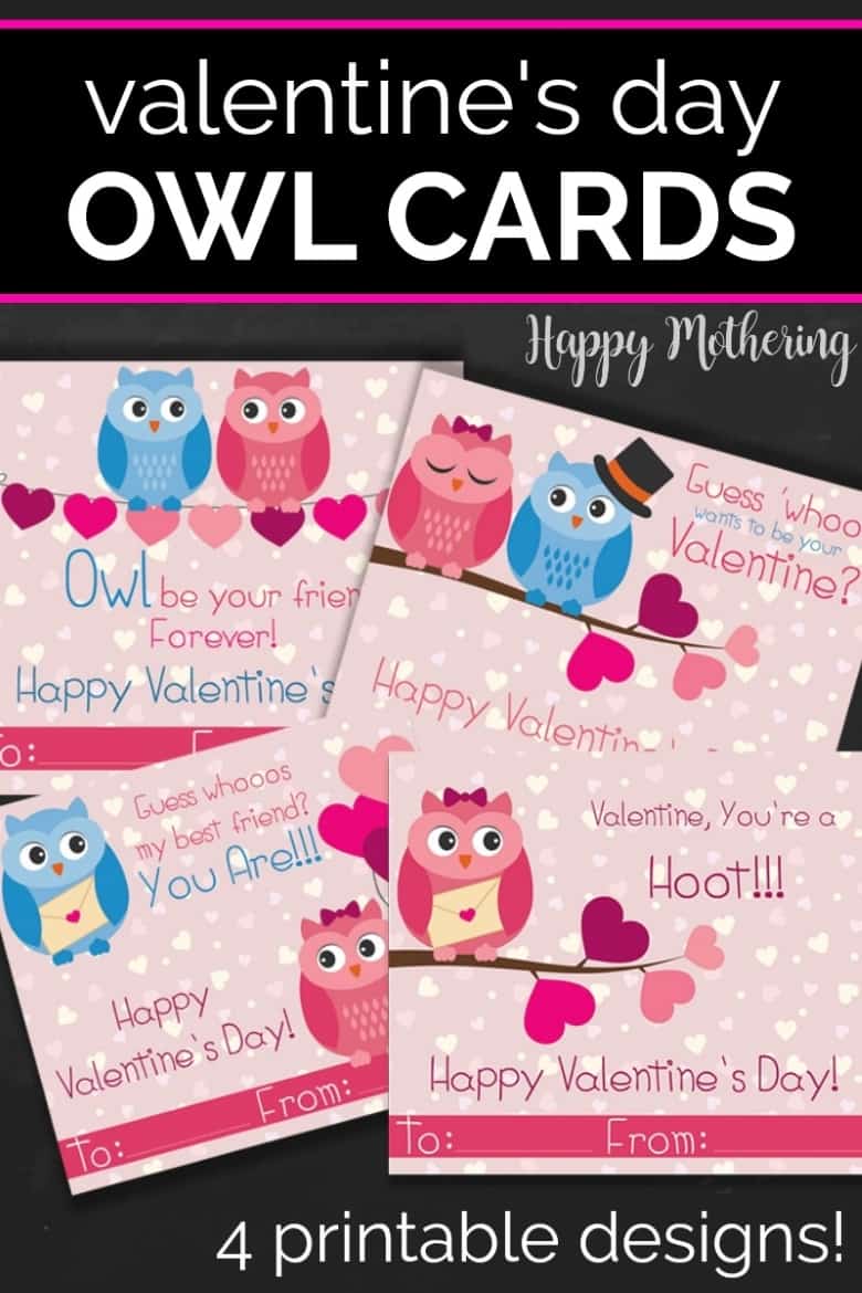 Owl Valentines.