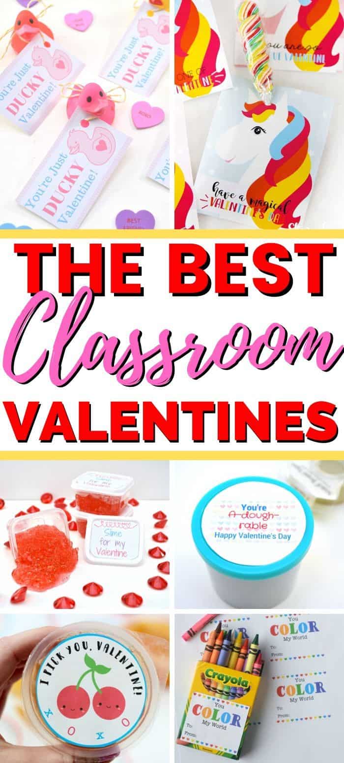25+ Classroom Valentine Ideas that the kids will LOVE!