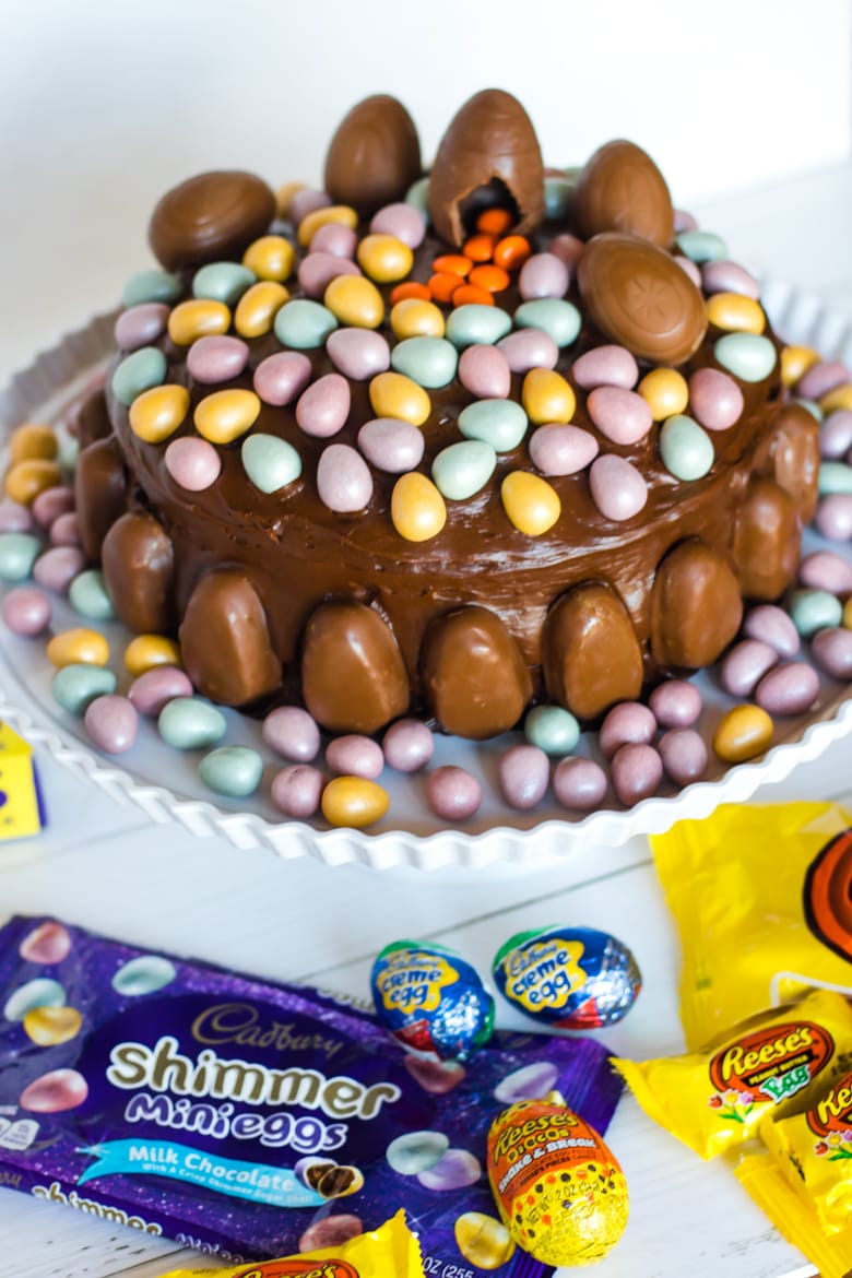Easy Easter Candy Cake
