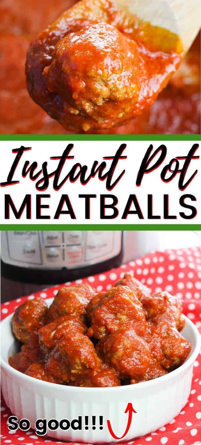Instant Pot Meatballs