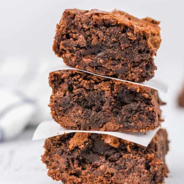Easy One Bowl Brownies