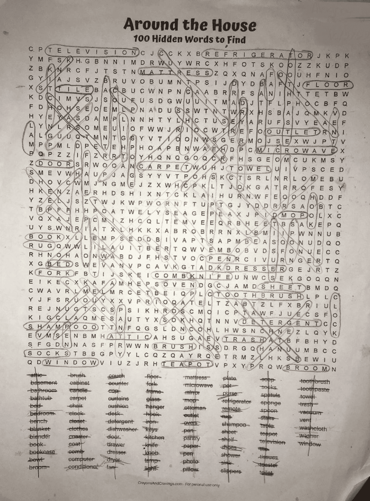 100 Word Word Search PDF - Free Printable Hard Word Search