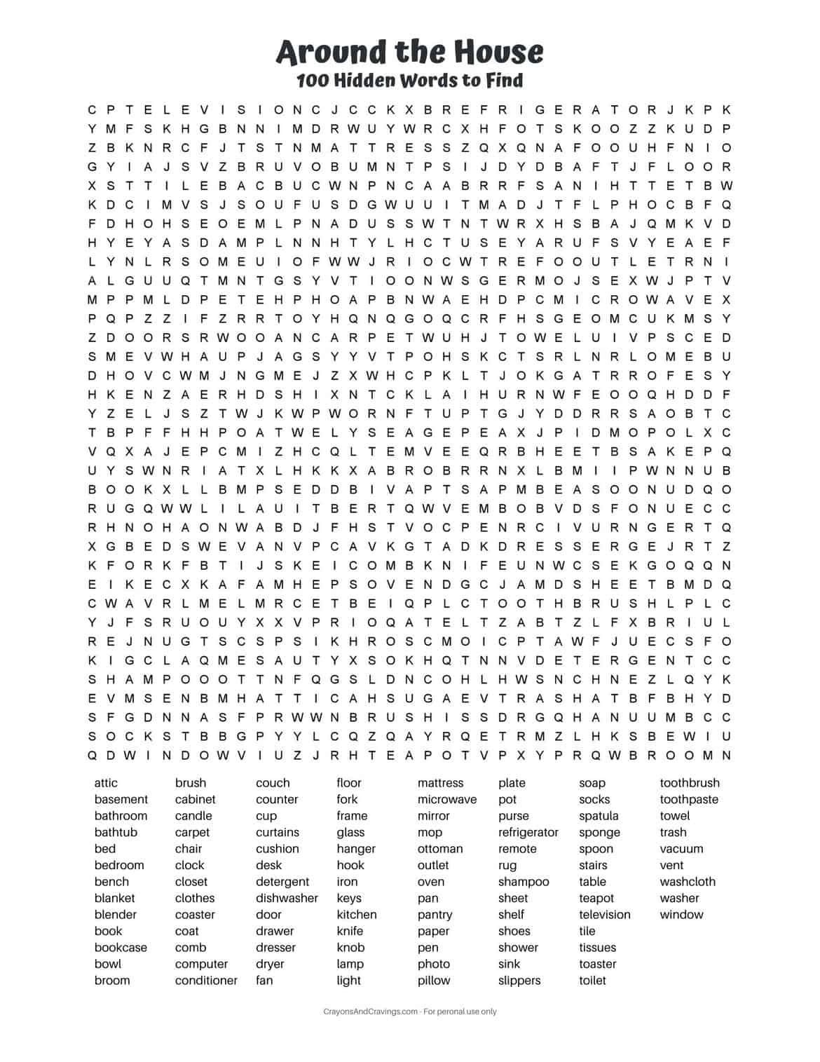 Word Search Puzzles - Online Word Games - Printable & Free