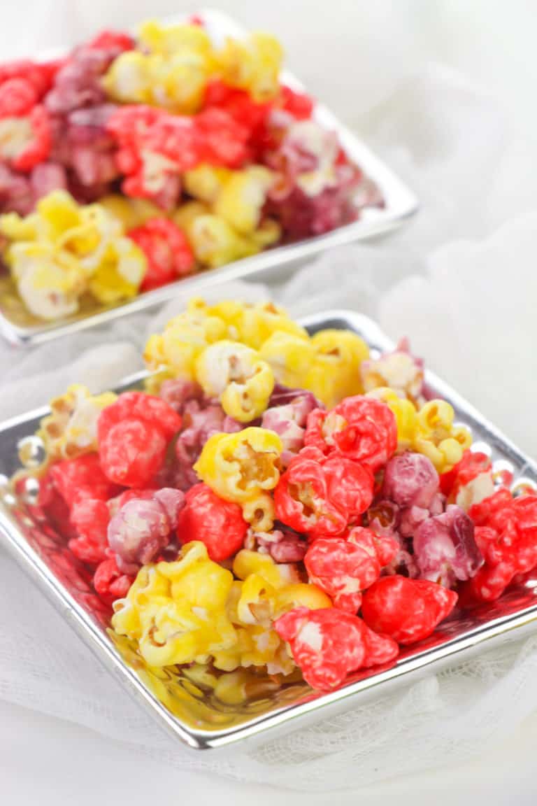 Candy Popcorn Recipe Made with Jello 