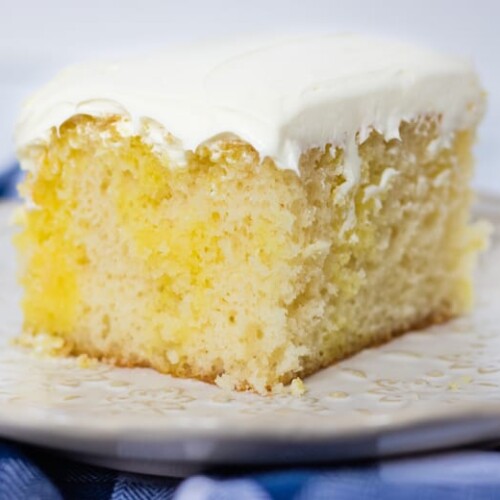 Easy Lemon Poke Cake Recipe