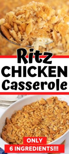 6 Ingredient Ritz Chicken Casserole
