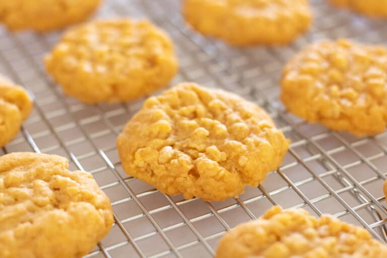 Cheddar Cheese Cookies with Rice Krispies (Savory Cookie Recipe)