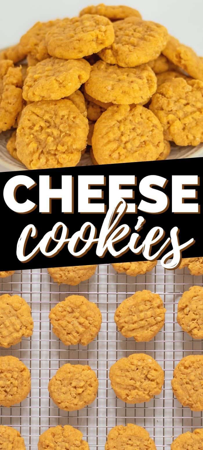 Cheddar Cheese Cookies with Rice Krispies (Savory Cookie Recipe)