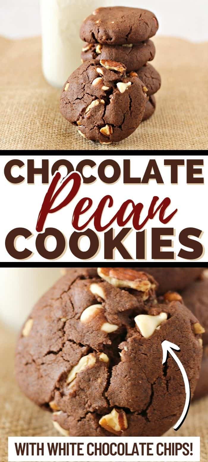 Chocolate Pecan Cookies