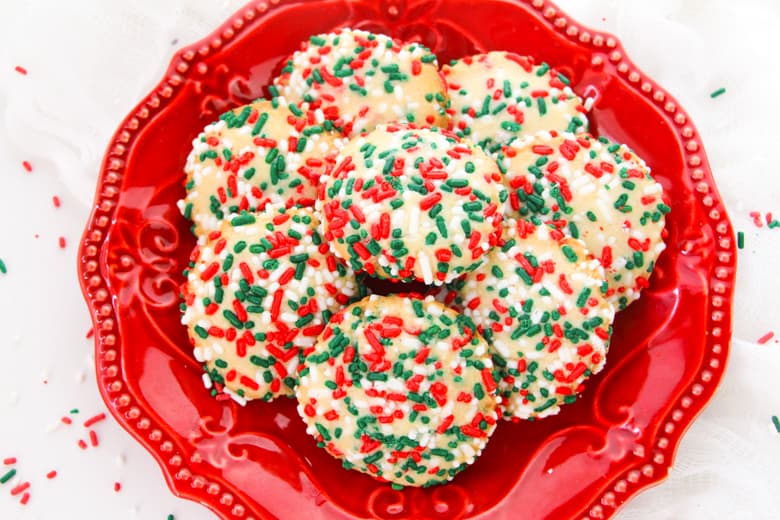 Sugar Cookies with Sprinkles