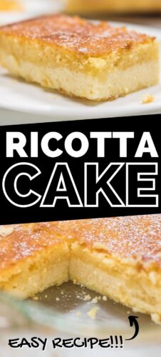 Ricotta Cake Easy Recipe