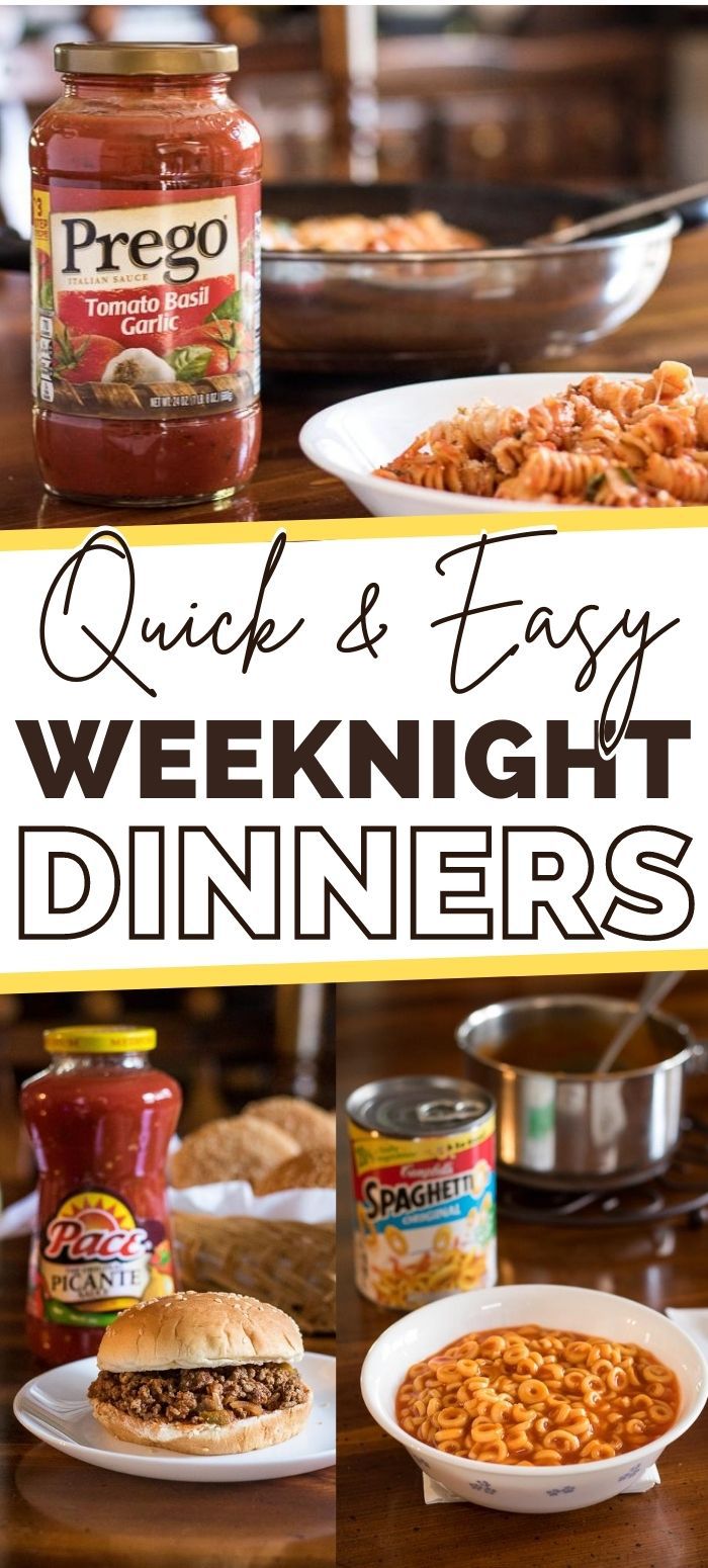 Quick and Easy Weeknight Dinners