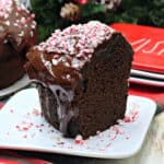 Peppermint Mocha Bundt Cake.