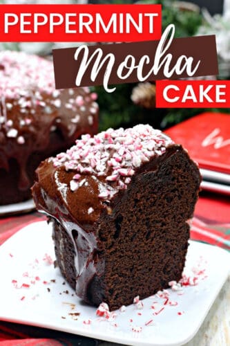 Peppermint Mocha Cake