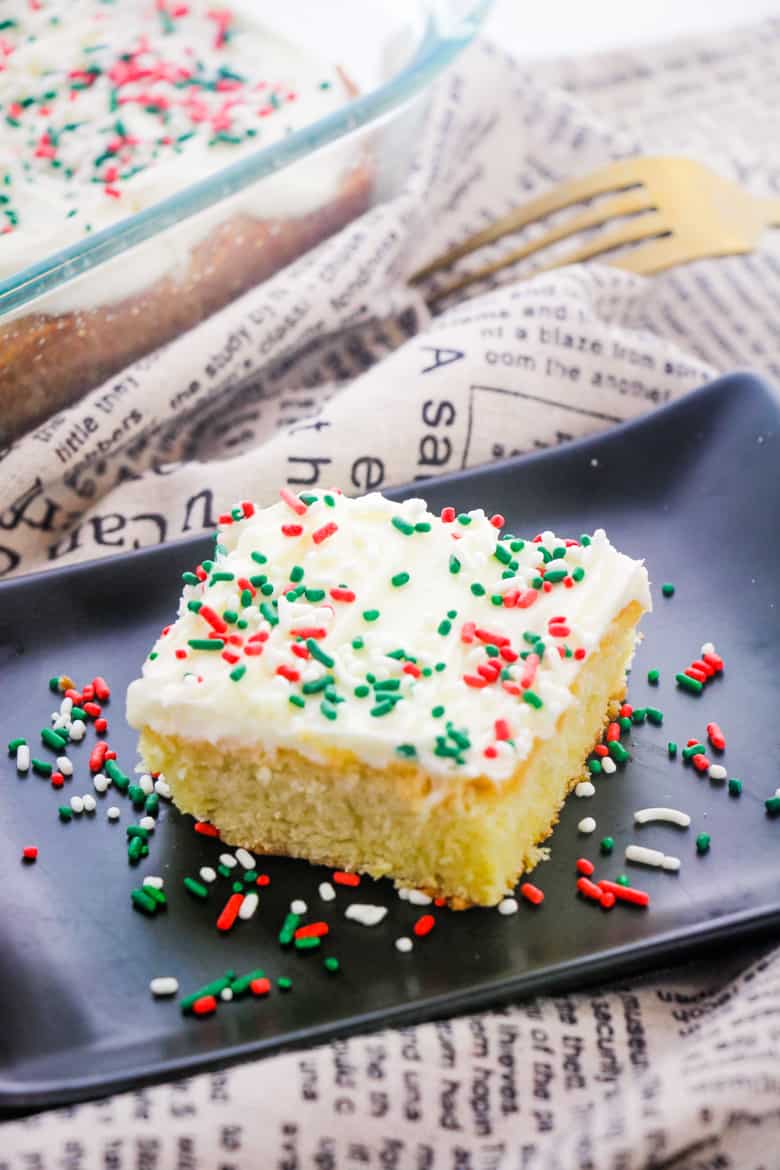 Sugar Cookie Christmas Cake