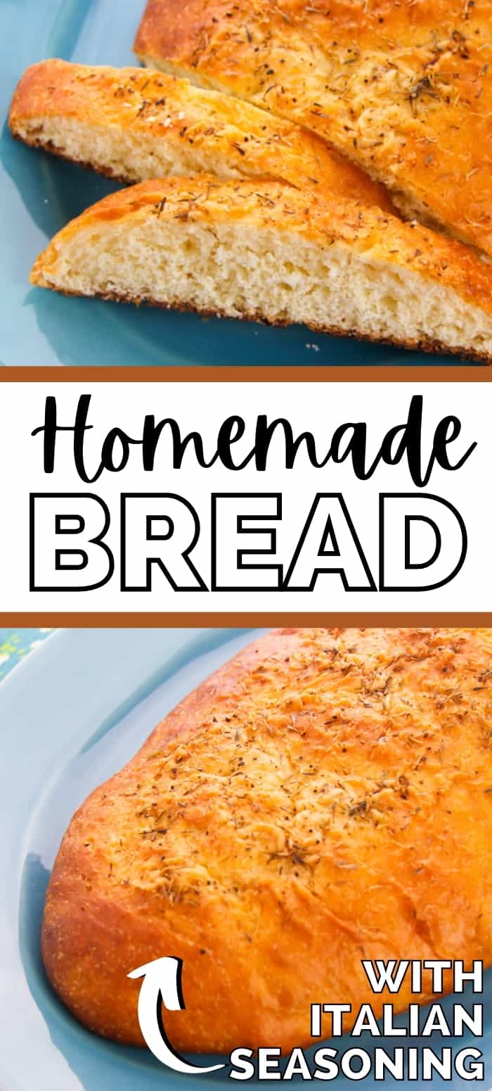 Homemade Bread with Italian Seasoning
