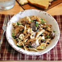 Instant Pot Beef Stroganoff