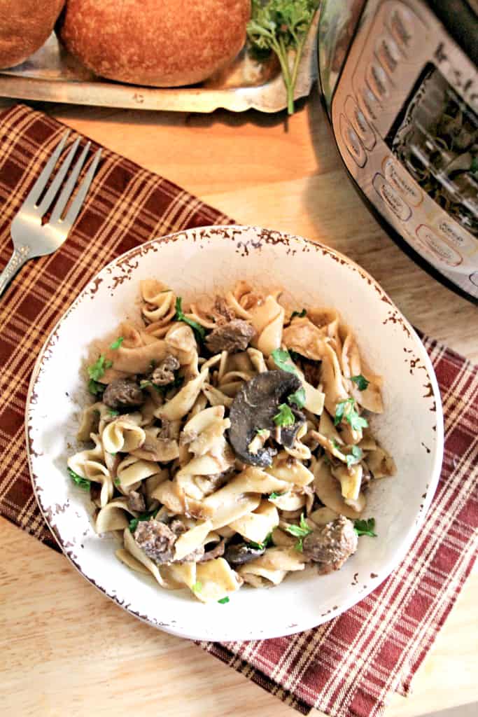 Instant Pot Beef Stroganoff Recipe