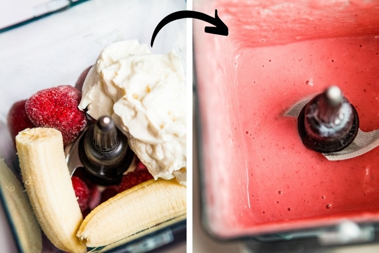 How to make a smoothie with greek yogurt