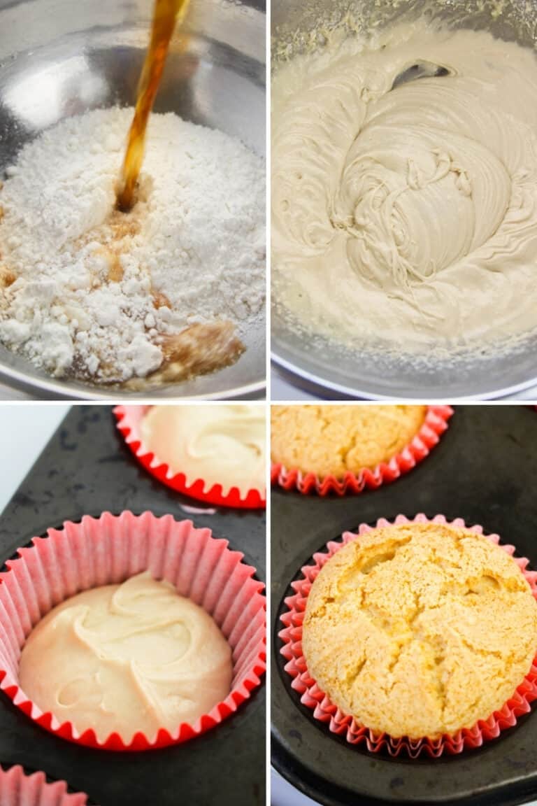 4Ingredient Root Beer Cupcakes (Made with Cake Mix)