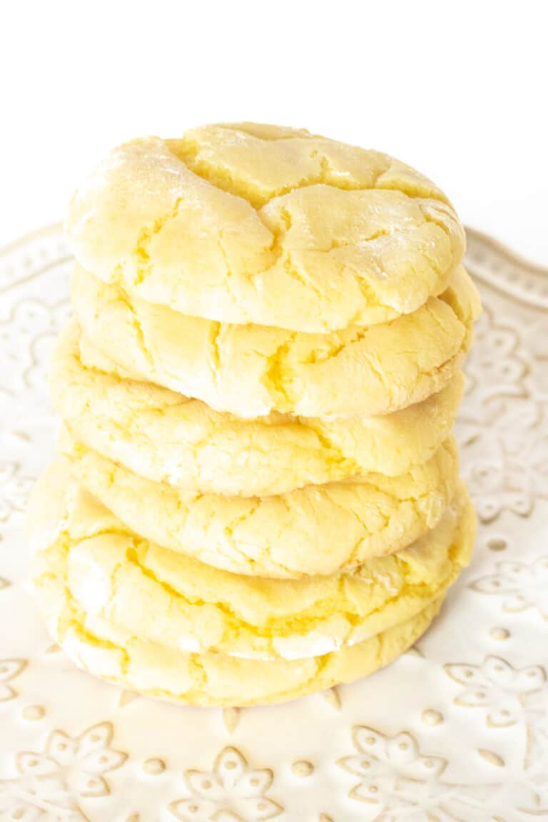 Lemon Cake Mix Cookies Story