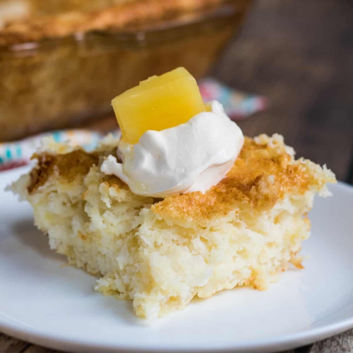 Pineapple Cake Recipe - Just 2 Ingredients - Passion For Savings