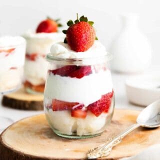 Mini Strawberry Shortcake Trifles