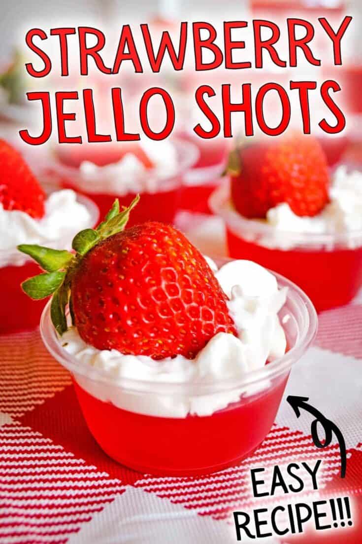 Strawberry Jello Shots