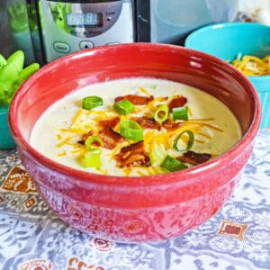 Crockpot Loaded Baked Potato Soup