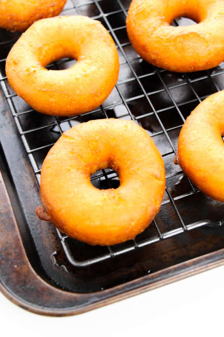 Chocolate Glazed Biscuit Donuts Recipe