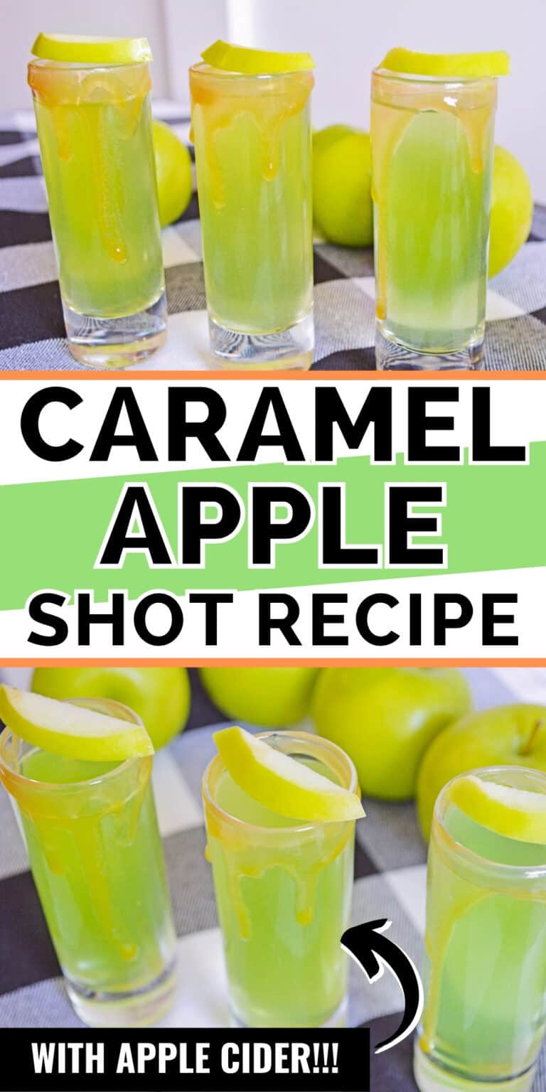 Caramel Apple Shots