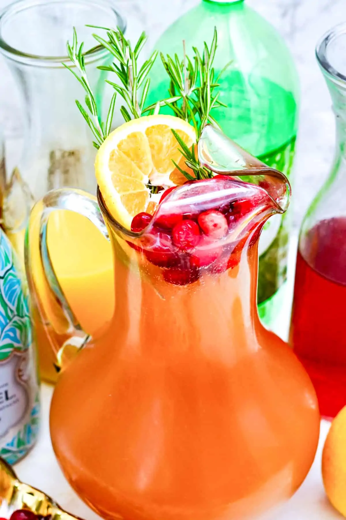 Champagne Holiday Punch