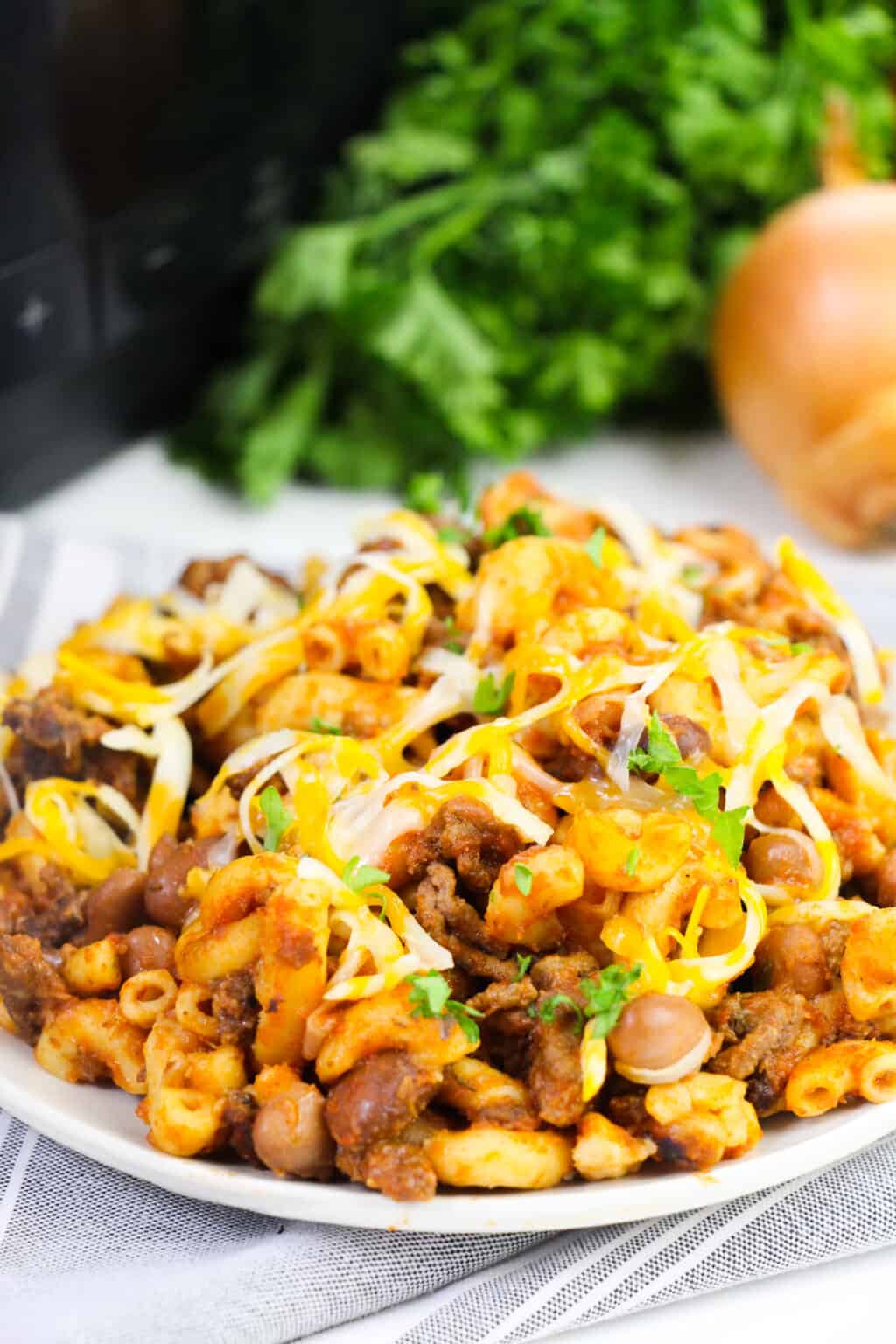 Slow Cooker Chili Mac Recipe
