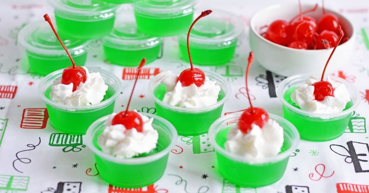 Grinch Jello Shots Easy Christmas Jello Shot Recipe 