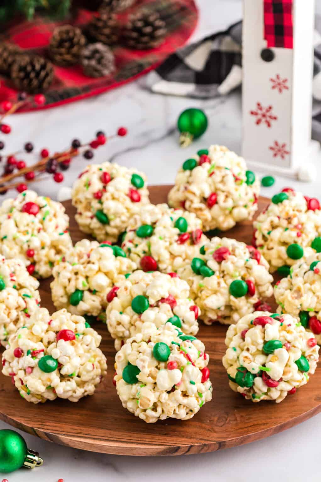 Christmas Popcorn Balls Recipe
