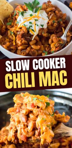 Slow Cooker Chili Mac Pin.
