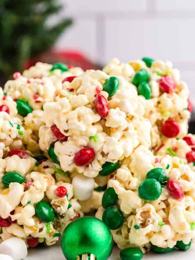 Christmas Popcorn Balls Story