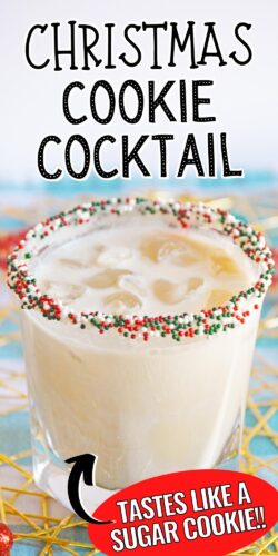 Christmas Cookie Cocktail Pinterest Image