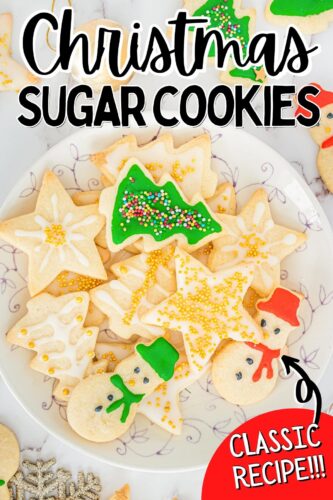 Christmas Sugar Cookies; classic recipe